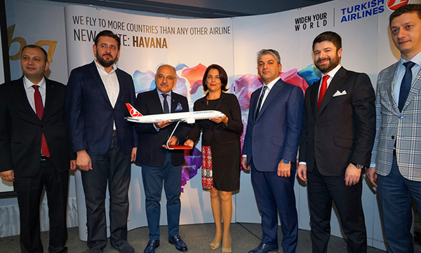 Türk Hava Yolları'nın Havana ve Karakas seferleri başladı