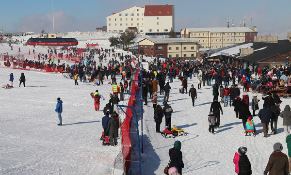 Erciyes'te iki rekor kırıldı