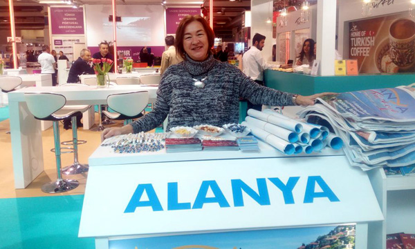 FESPO Turizm Fuarı'nda Alanya tanıtımı yapıldı