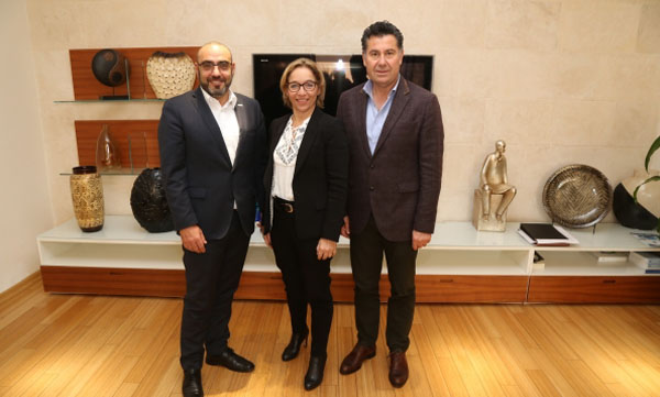 FTI Group yöneticilerinden Mehmet Kocadon'a ziyaret