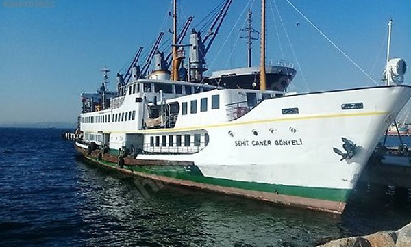 Otel hayali ile alınan yolcu vapuru satışa çıkarıldı