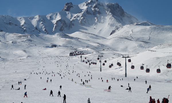 Erciyes'te termal turizm atağı