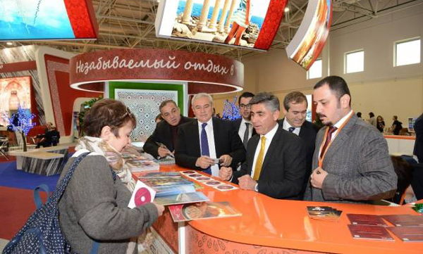 Moskova'da Antalya baharı