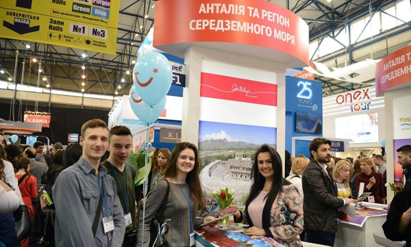 Ukrayna Turizm Fuarı'nın yıldızı Antalya
