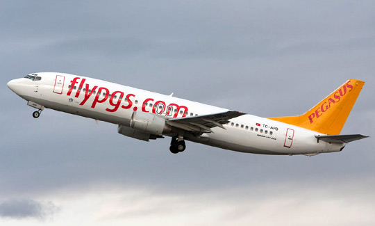 Pegasus'un 2013'teki ilk yeni uçuş noktası Saraybosna