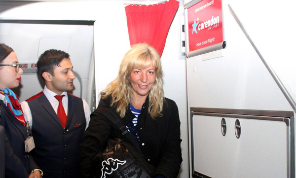 Corendon Airlines, Rusya'dan sezonun ilk turistlerini getirdi