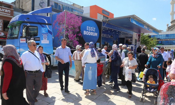 Bodrum Tanıtım TIR'ı 7 bin kilometre yaptı