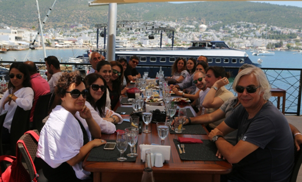 İtalyan bloggerlar ve gazeteciler Bodrum'da
