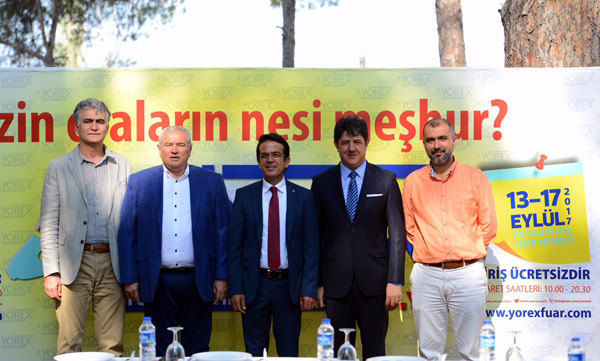 YÖREX 8. Yöresel Ürünler Fuarı Antalya'da açılıyor