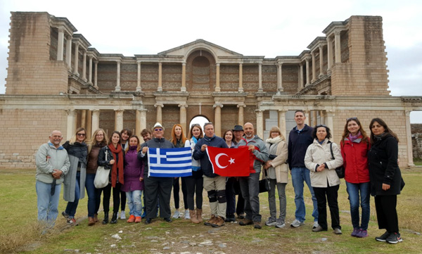 Yunan Rehberler İzmir'i gezdi