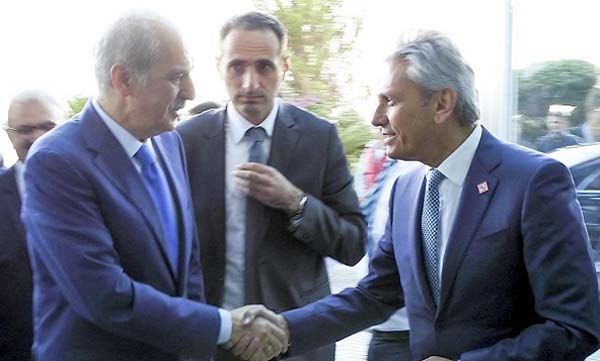 Bağlıkaya, Turizm Bakanı Kurtulmuş ile Antalya'da görüştü