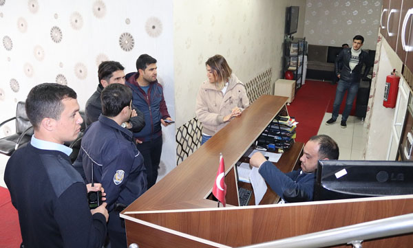 Günübirlik kiralanan evlere operasyon