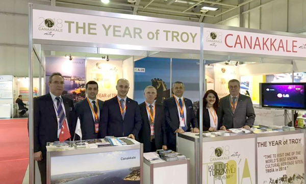 Sofya Turizm Fuarı'nda Çanakkale Standı dikkat çekti