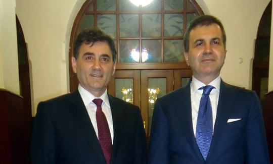 Turizm Bakanı Çelik'in ilk konuğu Kosovalı bakan oldu
