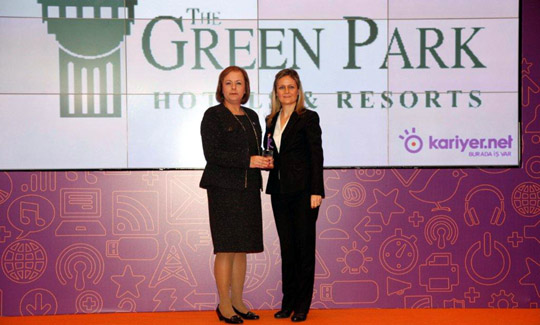 THE Green Park Hotels'e, ''İnsana Saygı Ödülü''