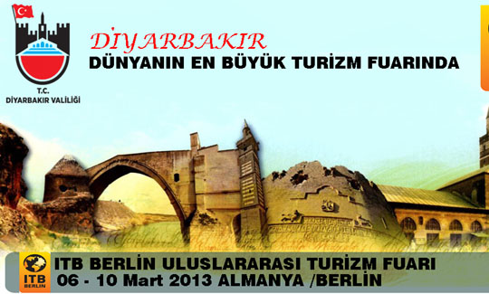 Diyarbakır ITB Berlin Turizm Fuarı'na katılacak
