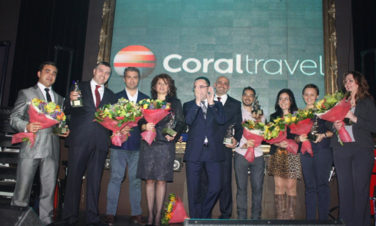 Coral Travel dünyanın en iyi otellerini ödüllendirdi