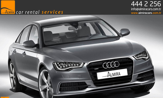 Almira Car Rental Services'ten %25 indirimli kampanya