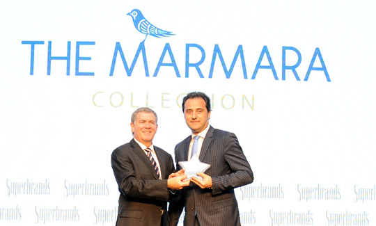 The Marmara Otelleri, 'Süper Marka' ödülünü aldı