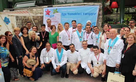 Ege mutfağı şenlikte yarıştı