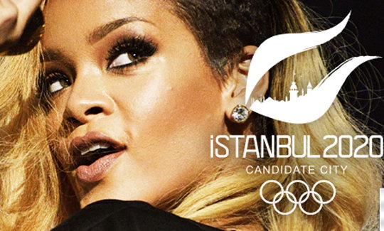 İstanbul 2020'ye Rihanna'lı tanıtım