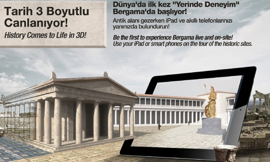 Dünya'nın bilinen ilk 3 boyutlu kent gezisi