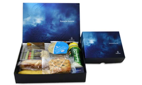 Emirates'ten Ramazan'da iftar servisi