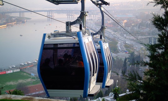 İstanbul boğazı teleferikle geçilecek