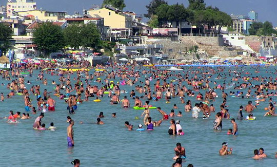 Bayramda turizmci sevindi