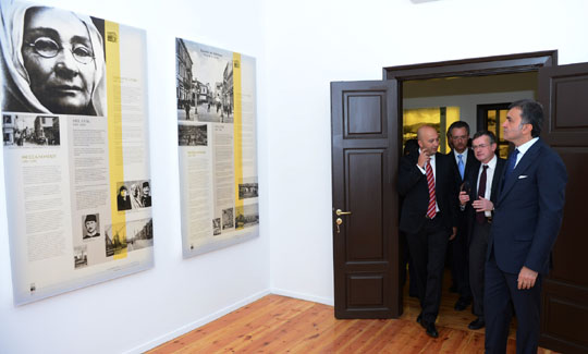 Yenilenen Atatürk Evi açıldı
