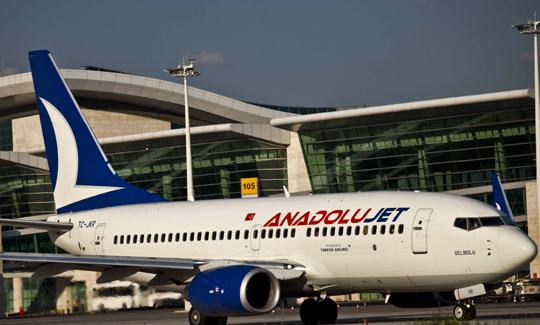 AnadoluJet tekrar Kocaeli'nde