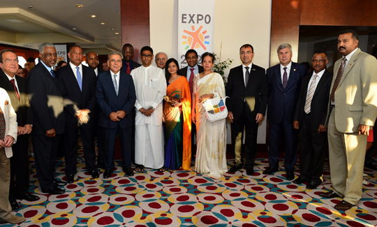 Fuar konuklarına EXPO diplomasisi