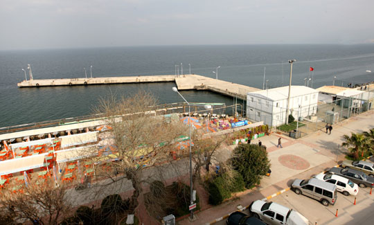 İmralı iskelesi önü yeniden halka açılıyor
