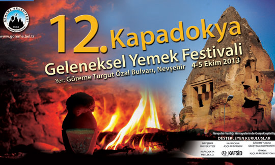 Geleneksel ''Kapadokya Yemek Festivali'' 4-5 Ekim'de