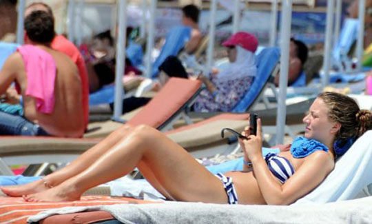 Antalya'ya gelen turist sayısı yüzde 7 arttı