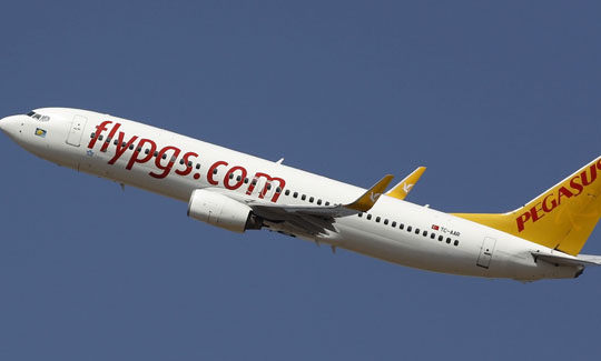 Pegasus, Moskova'ya ilk uçuşunu gerçekleştirdi