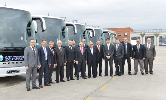 Setra'nın yeni jenerasyon otobüsü ilk kez Türkiye'de