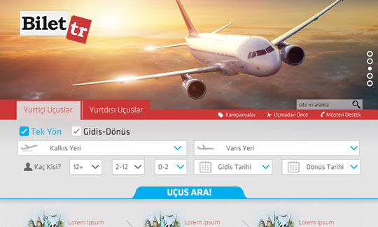 Online uçak bileti pazarında yeni bir marka doğuyor