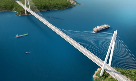 İstanbul üçüncü köprü için ''evet'' diyor