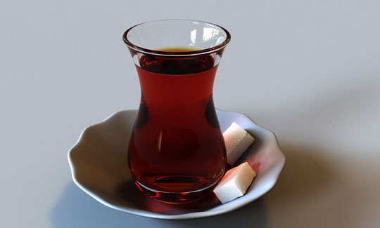 Tatilde 300 bin bardak çay, 77 bin tost