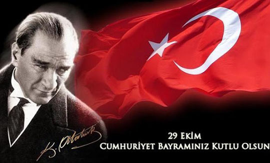 29 Ekim Cumhuriyet Bayramınız Kutlu OLsun