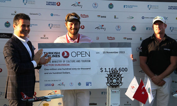 Turkish Airlines Open'da zafer Dubuisson'un