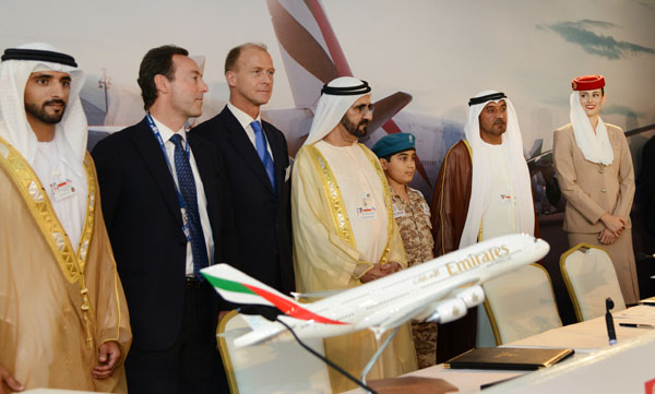 Emirates'ten rekor uçak siparişi