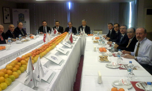 TUROFED yönetim kurulu toplantısı Adana'da yapıldı