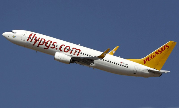 Pegasus, Almati'ye haftanın 3 günü uçuyor