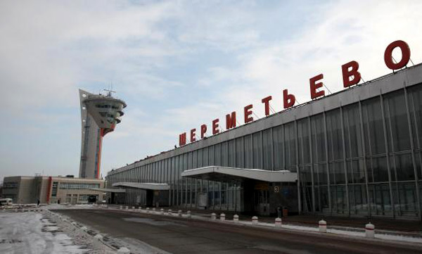 Şeremetyevo Havalimanı'nda