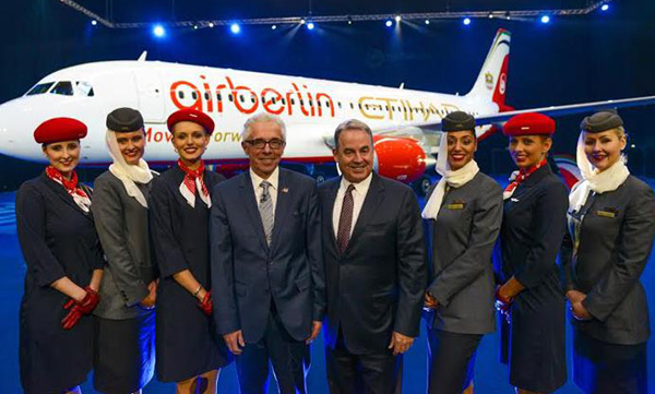 Etihad Havayolları ve Airberlin ortaklıklarını büyütüyor