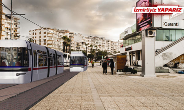 Karşıyaka Tramvayı görücüye çıktı