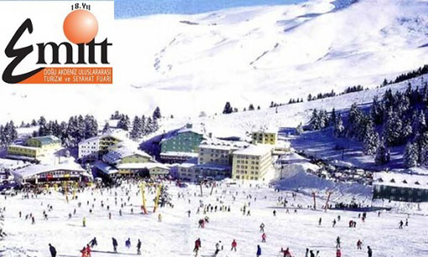 EMITT'de bir salon da Kış turizmi için