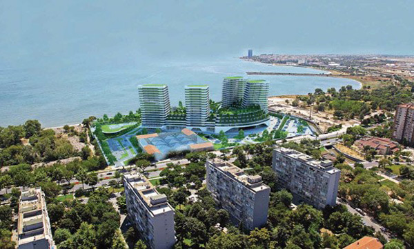 Ataköy sahilindeki hüllelere mahkeme 'dur' dedi